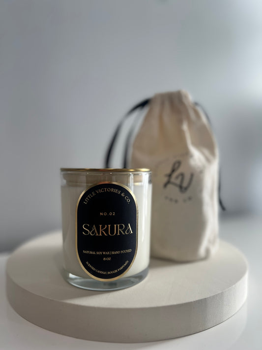 Sakura Scented Candle