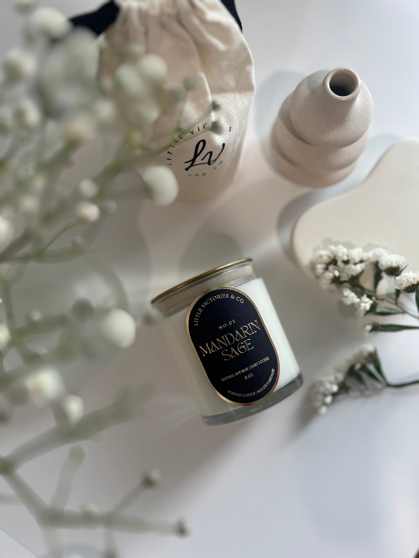 Mandarin Sage Scented Candle