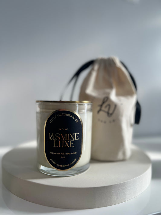 Jasmine Luxe Scented Candle
